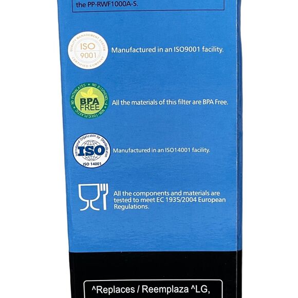 PurePlus PP-RWF1000A Refrigerator Water Filter - Replacement for LG / Kenmore - Picture 6 of 12